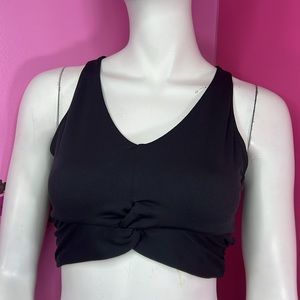 FREE PEOPLE MOVEMENT BREATHE DEEPER BRA - BLACK size medium